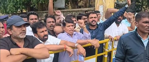 ಶಾಸಕ ಕೆ.ಹರೀಶ್‌ಗೌಡ-ಮಾಜಿ ಶಾಸಕ ಎಲ್.ನಾಗೇಂದ್ರ ನಡುವೆ ವಾಕ್ಸಮರ 