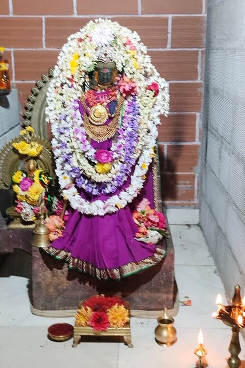 ಯವಕಪಾಡಿ ಗ್ರಾಮದ ನೆಟ್ಟುಮಾಡು ಶ್ರೀ ಭಗವತಿ ಮಹಿಷ ಮರ್ದಿನಿ. 