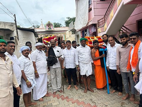 Haveri, Rain Effect, Dyamavva Devi, Special Pooja, Heggeri Lake, 