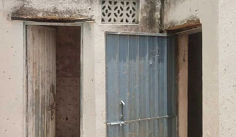 Let a new toilet be constructed.