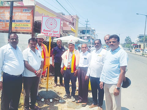 ಬಸ್​ ನಿಲುಗಡೆಗೆ ಸಾರಿಗೆ ಸಂಸ್ಥೆ ಸ್ಪಂದನೆ bus stop