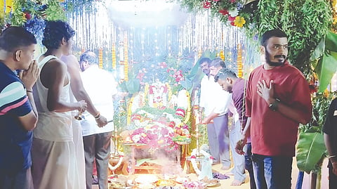 ವಿರಾಜಪೇಟೆಯಲ್ಲಿ ಗೋಂದಳಿ ಸಮಾಜದಿಂದ ಚಾಮುಂಡಿ ಉತ್ಸವ ಅದ್ದೂರಿಯಾಗಿ ಆಚರಿಸಲಾಯಿತು.