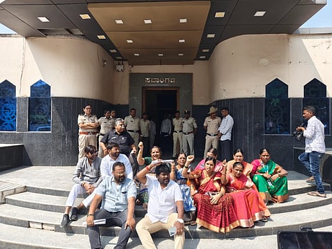 ಕಲಬುರಗಿ ಮಹಾನಗರ ಪಾಲಿಕೆ ಸಭೆಯಲ್ಲಿ ಬಿಜೆಪಿ ಪ್ರತಿಭಟನೆ
