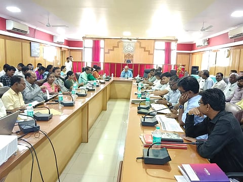 Gadag DC meeting