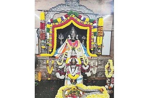 ಹೂವಿನಹಡಗಲಿ ತಾಲೂಕಿನ ಸುಕ್ಷೇತ್ರ ಮೈಲಾರದ ಶ್ರೀ ಮೈಲಾರಲಿಂಗೇಶ್ವರ ಸ್ವಾಮಿ.