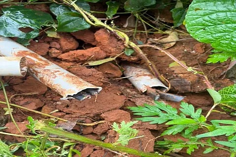 ಕಾಪರ್ ವೈಯರ್‌ಗಳನ್ನು ಕಳವು ಮಾಡಿರುವುದು.