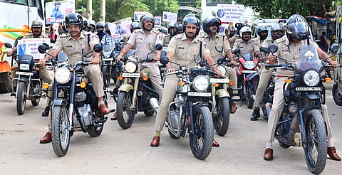 ಎಸ್ಪಿ ಕುಶಾಲ್‌ ಚೌಕ್ಸೆ ನೇತೃತ್ವದಲ್ಲಿ ರ್ಯಾಲಿ