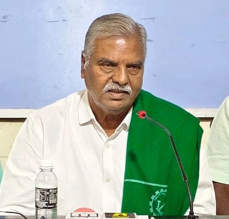 ಕರ್ನಾಟಕ ರಾಜ್ಯ ರೈತ ಸಂಘದ ಗೌರವಾಧ್ಯಕ್ಷ ಚಾಮರಸ ಮಾಲಿ ಪಾಟೀಲ್