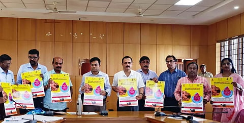 ಪಲ್ಸ್ ಪೊಲೊಯೋ ಅಭಿಯಾನದ ಪೋಸ್ಟರ್ ಬಿಡುಗಡೆ ಮಾಡಿದ ಜಿಲ್ಲಾಧಿಕಾರಿ ಯಶವಂತ್ ವಿ. ಗುರುಕರ್.