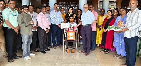 ಬಸವರಾಜ್ ಗೆ ಸನ್ಮಾನ