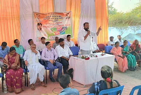 ಅರವಿಂದ ಏಗನಗೌಡರ ಮಾತನಾಡಿದರು.