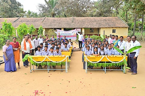 Social work by Dharmasthala organization