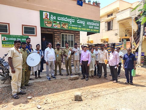 Haveri, CMC, Water Bill, Collection, Campagin, 