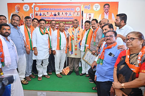 Haveri, BJP, Rajyasbha, Member, Pro.M.Nagaraj, Sanman,