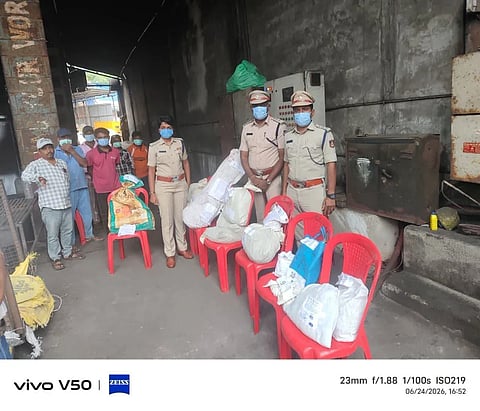 Haveri, SP, Police, Ganja, 