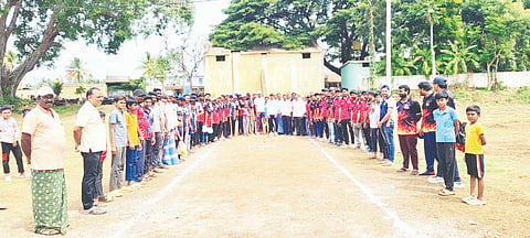 Sports help in revealing talent
