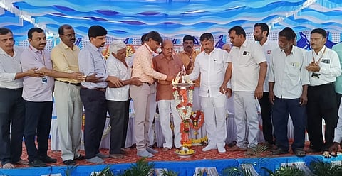 Water from Appara Bhadra Project to Shira Lakes