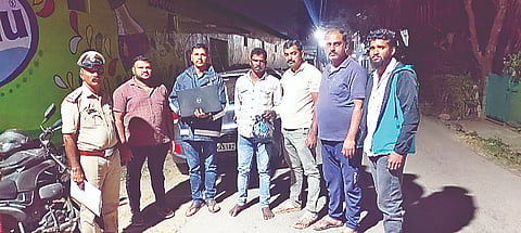 ಗಾಂಜಾ ಮಾರಾಟ ಮಾಡುತ್ತಿದ್ದ ವ್ಯಕ್ತಿ