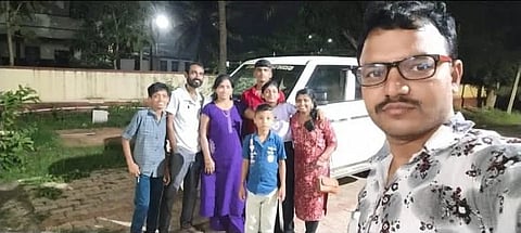 Haveri, Rattihalli, Omni Accident, 5 Death, 