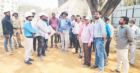 Inspection of polytechnic building work