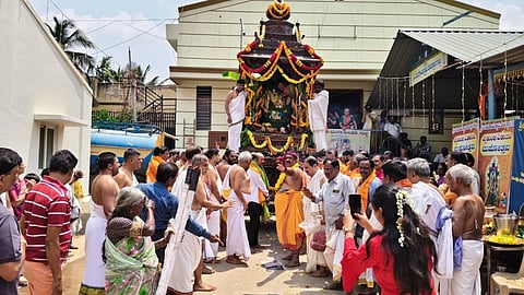 The grand chariot festival of Bateyarayaswamy