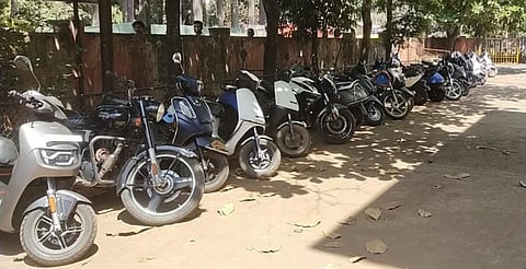 ಪ್ರಕರಣ ದಾಖಲಿಸಿದ ಬೈಕ್‌ಗಳು 