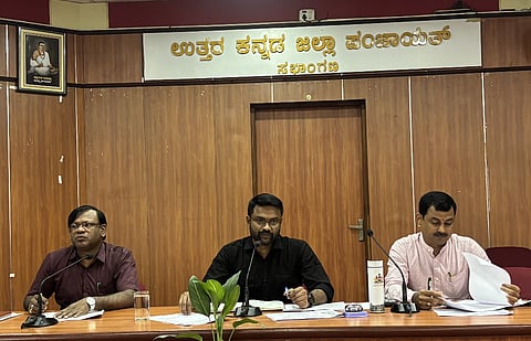 ಜಿಪಂ ಸಿಇಒ ಡಾ.ದಿಲೀಶ್‌ ಶಶಿ ಜಿಲ್ಲಾ ನೀರು ನೈರ್ಮಲ್ಯ ಸಮಿತಿ ಸಭೆ ನಡೆಸಿದರು