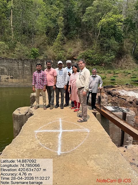 ಎನ್‌ಡಬ್ಲುಡಿಎ ಅಧಿಕಾರಿಗಳು ಸ್ಥಳ ಪರಿಶೀಲನೆ ನಡೆಸಿದರು. 