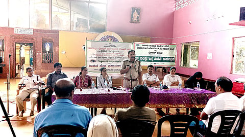 ಕುಂದಾಪುರ ಪೊಲೀಸ್ ಲೈನ್‌ನ ಶ್ರೀ ರಕ್ತೇಶ್ವರಿ ಹಾಲ್‌ನಲ್ಲಿ ನೇತ್ರ ಉಚಿತ ತಪಾಸಣಾ ಶಿಬಿರ ಹಾಗೂ ಆರೋಗ್ಯ ಶಿಬಿರ ಕಾರ್ಯಾಗಾರ ನಡೆಯಿತು.
