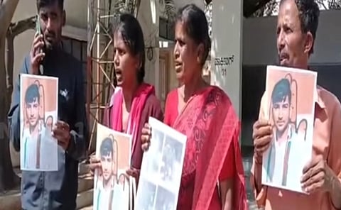 ಬೆದರಿಕೆ ಹಿನ್ನೆಲೆಯಲ್ಲಿ ಪ್ರತಿಭಟಿಸಿದ ಕುಟುಂಬಸ್ಥರು