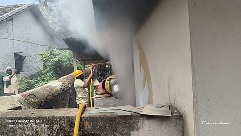 Haveri, Fire, LPG, Leakage,