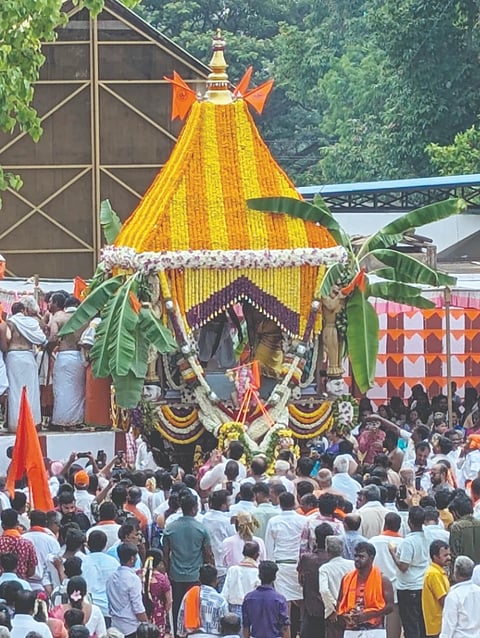 Srinivasa Swamy Brahmarathotsava Sampanna