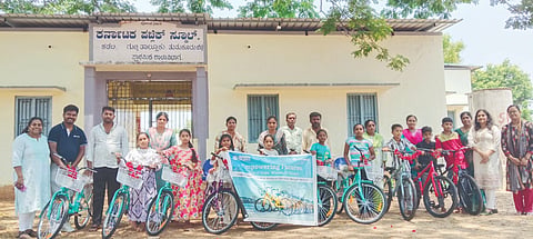 Improving the level of education through bicycle distribution