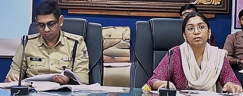 ಪೊಲೀಸ್‌ ಪರೀಕ್ಷೆ ಸಂಬಂಧ ಡಿಸಿ ಸಭೆ ನಡೆಸಿದರು. 
