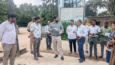 ಹಾನುಬಾಳು, ಹಲಸುಲಿಗೆ ಗ್ರಾಪಂಗಳಲ್ಲಿ ಪರಿಶೀಲನೆ 