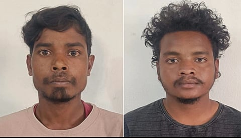 ಗಾಂಜಾ ಮಾಲಿನೊಂದಿಗೆ ಆರೋಪಿಗಳು