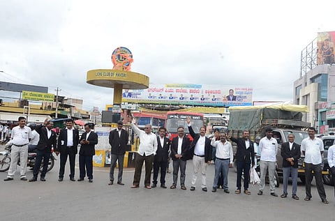 Haveri, Lawyers, Protest, 