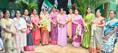 Rekha Adhyay to Channapatna Abhyudaya Cooperative Bank