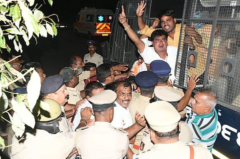 Talwar protest