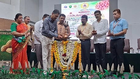 ಸಿರಿಧಾನ್ಯ ಮೇಳವನ್ನು ಡಾ ಉದಯ ಶೆಟ್ಟಿ ಉದ್ಘಾಟಿಸಿದರು. 