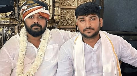 ಶಾಸಕ ಪ್ರದೀಪ್‌ ಈಶ್ವರ್‌ ಜತೆಗೆ ಆರೋಪಿ ನಾಗೇಶ್‌ ರೆಡ್ಡಿ