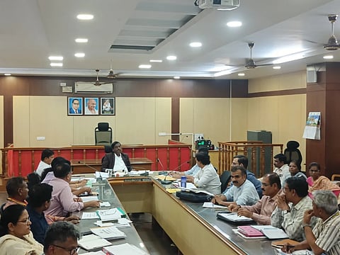 Haveri, Taluk, Hospital, DC, Meeting, 