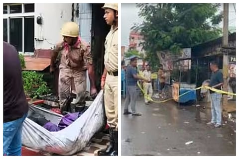  Tarapith hotel fire seven dead
