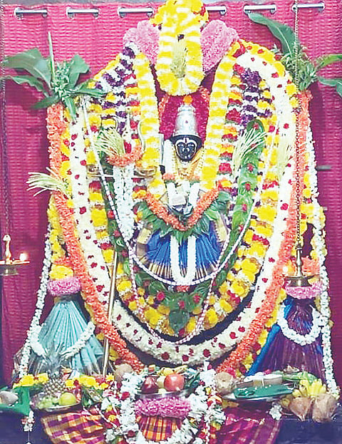  ಹಲಗೂರು ಗ್ರಾಮ ದೇವತೆ ಪಟ್ಟಲದಮ್ಮನ ದೇವರು.