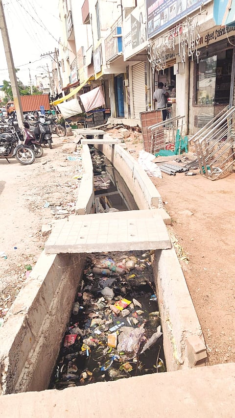 Footpath work hits a roadblock