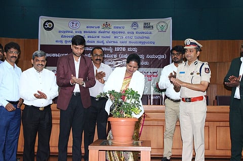 ಬೆಳಗಾವಿಯಲ್ಲಿ ಸೋಮವಾರ ಜರುಗಿದ ಕಾರ್ಯಾಗಾರವನ್ನು ನ್ಯಾಯಧೀಶೆ ಸಂಧ್ಯಾ ಎನ್. ಉದ್ಘಾಟಿಸಿದರು. 