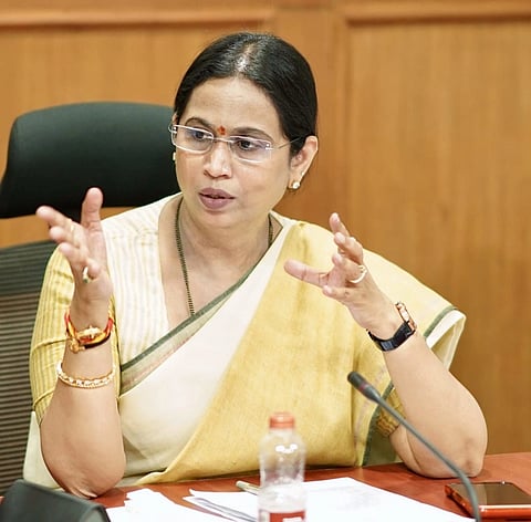 ಸಚಿವೆ ಲಕ್ಷ್ಮೀ ಹೆಬ್ಬಾಳ್ಕರ್ 
