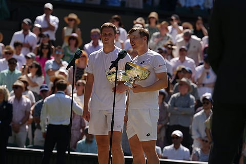 Wimbledon: ಪ್ಯಾಟನ್​-ಹ್ಯಾರಿಗೆ ಪುರುಷರ ಡಬಲ್ಸ್​ ಪ್ರಶಸ್ತಿ