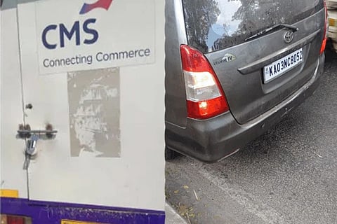 ಬೆಂಗಳೂರಲ್ಲಿ ಹಾಡಹಗಲೇ ATM ವಾಹನ ದರೋಡೆ