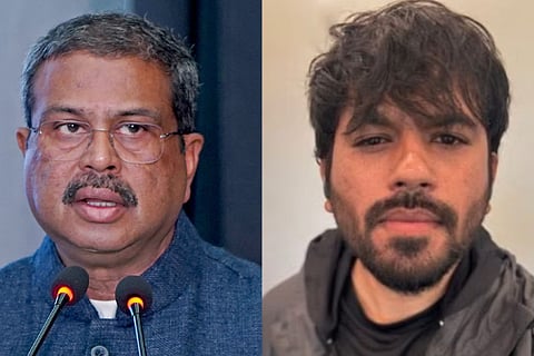 Abhijeet Dipke Wishes Dharmendra Pradhan
